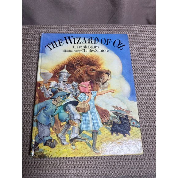 Other - The Wizard of Oz L Frank Baum Charles Santore Illustrated 1991 Hardcover Book